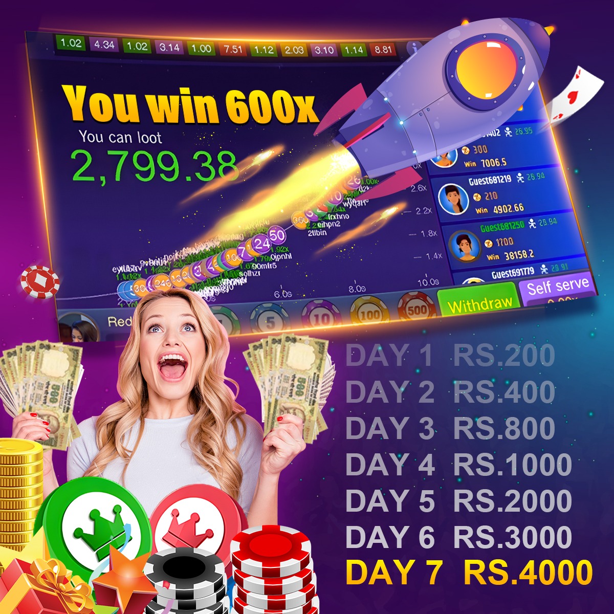 Tiger Warrior Sign up Bonus